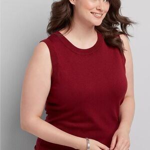 Women's Sleeveless Top - Red